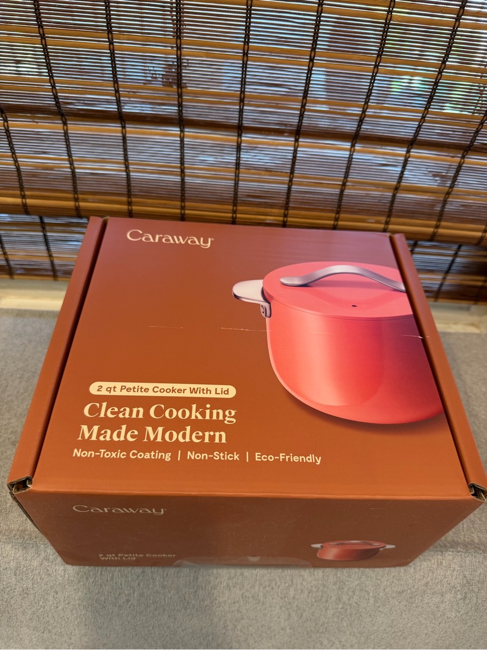🆕 Caraway: Petite Cooker With Lid (2 Qt, Panacotta)